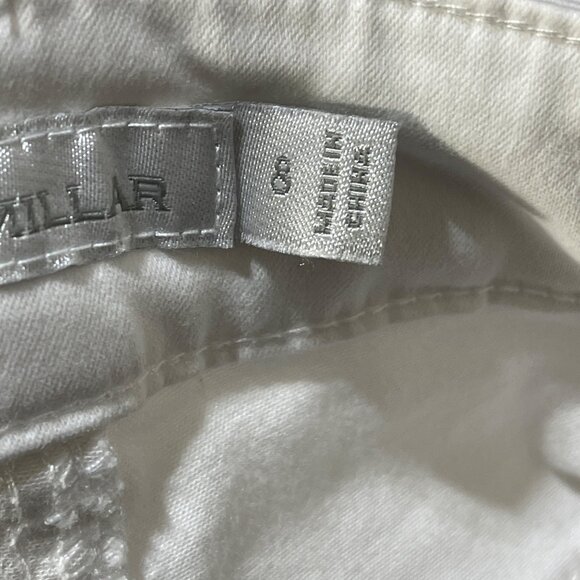 Peter Millar Karlie Stretch Sateen Pants White Women's Size 8 - Picture 4 of 6